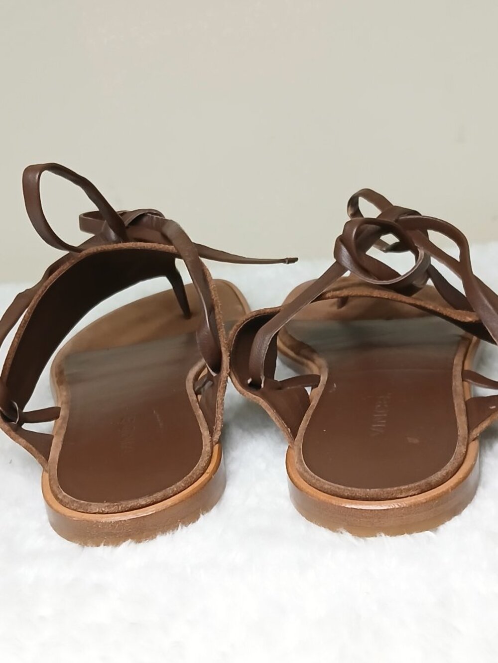 Vince Eastwood Suede Wrap Sandals Size EU 38/US 8 - Picture 10 of 12